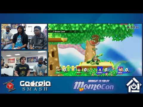 Gwinnett Brawl May - SaltOne/Hyper vs Sonido/Nova - Smash 4 Doubles Grand Finals