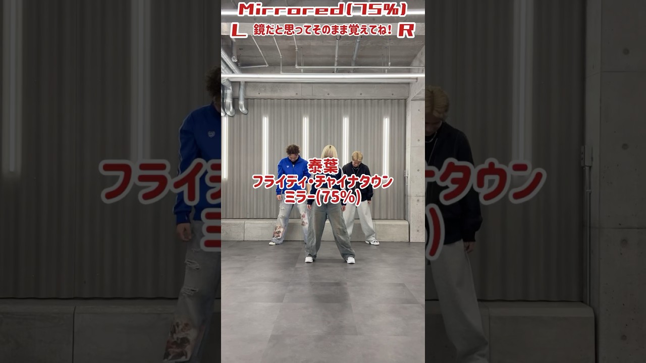 【ミラー75%】フライデイ・チャイナタウン