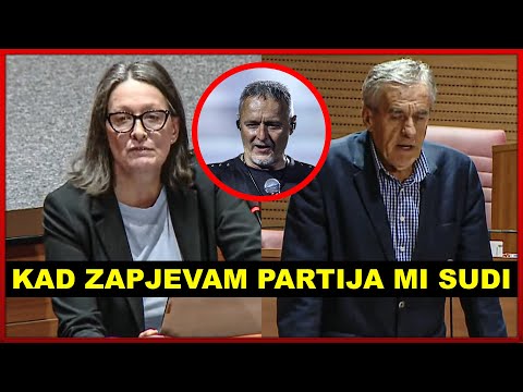 Žestoka svađa Raukar i Jurčevića oko Thompsona, sin Blage Zadre održao emotivan govor u Saboru