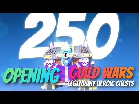 KNIGHTHOOD GAME | 2nd Guild Wars | 250 Legendary heroic chests opening