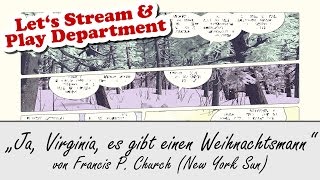 Let&#39;s Read - Ja, Virginia, es gibt einen Weihnachtsmann