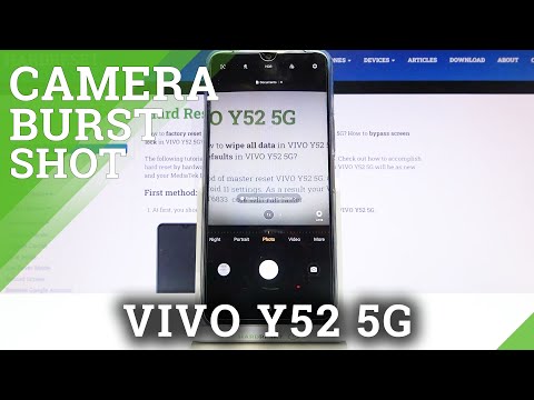 How to Take Burst Shot on Vivo Y52 5G – Series of Photos