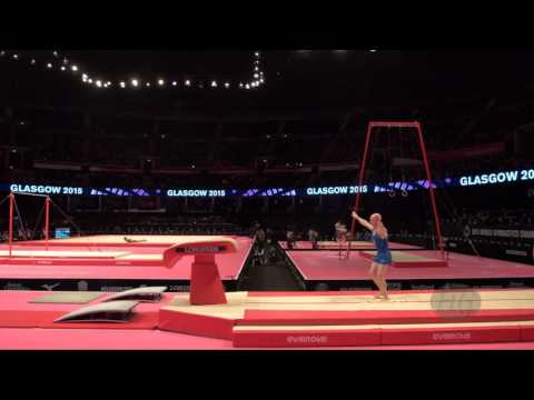 PAUNOVIC Milos (SRB) - 2015 Artistic Worlds - Qualifications Vault 1