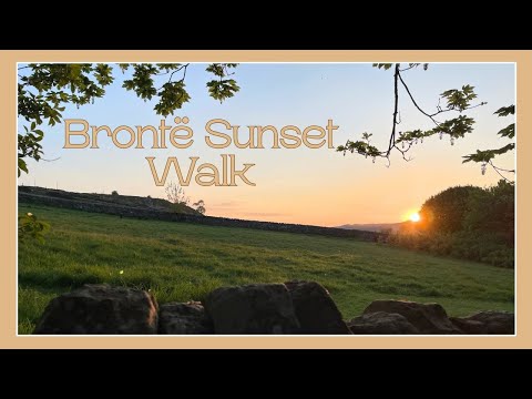 Brontë Sunset Walk: Peaceful Evening Around the Parsonage and Churchyard