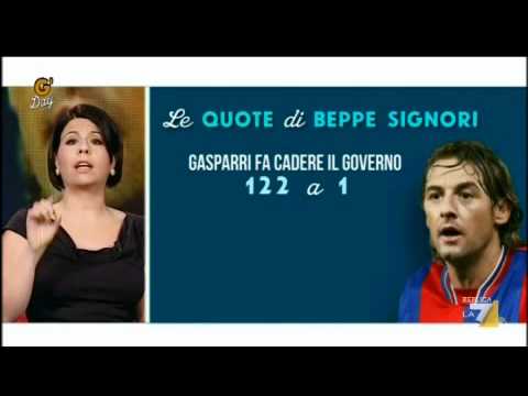 G'DAY con Geppi Cucciari 14/06/2011 - Le Quote di Beppe Signori