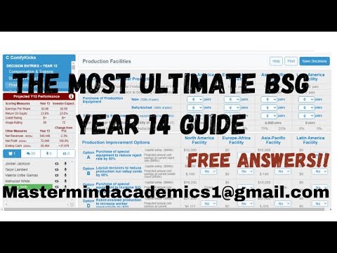 WIN THE BUSINESS STRATEGY GAME (BSG) SHOE SIMULATION, ULTIMATE BSG GUIDE              [2025]