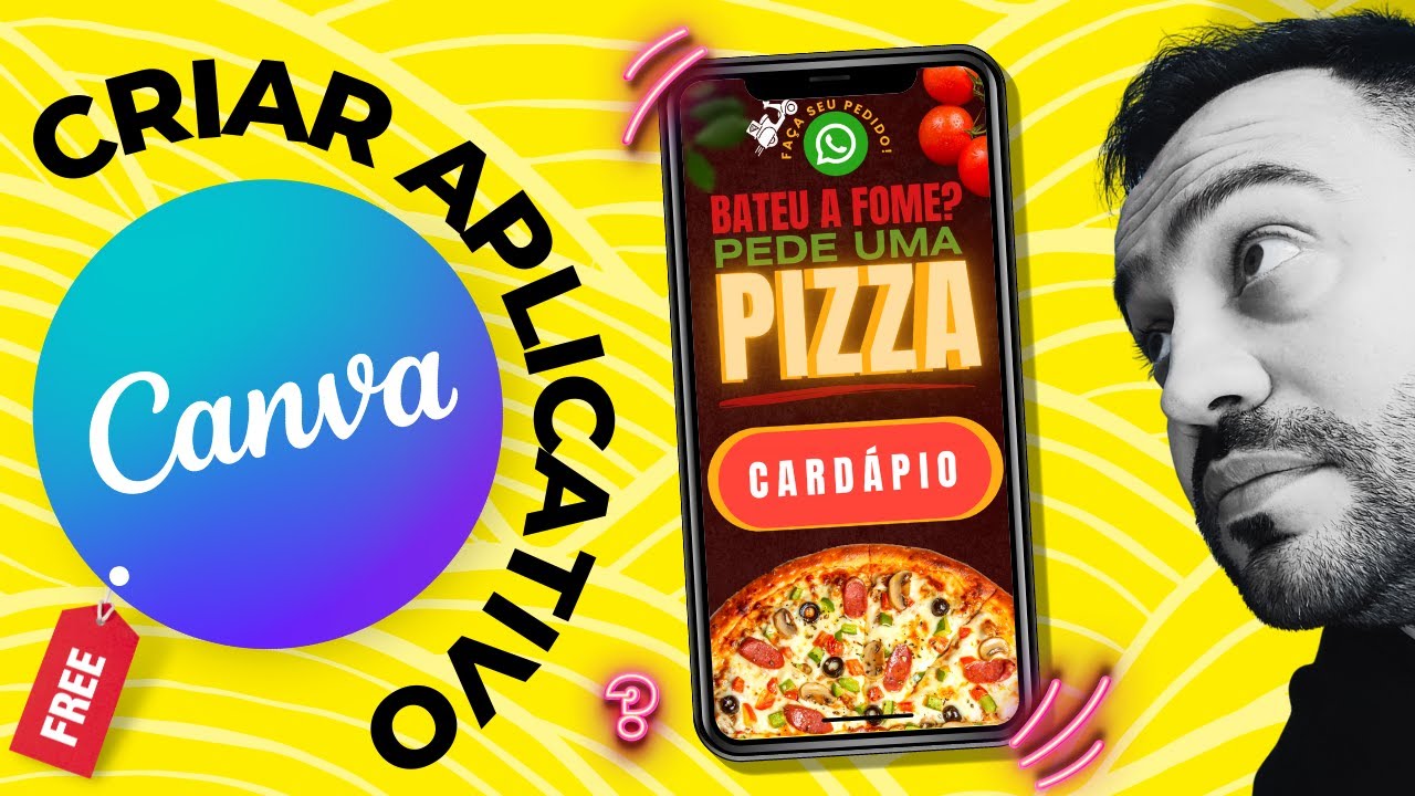 Como criar um APP sem saber programar - com CANVA - TUDO GRÁTIS - Ganhar Dinheiro na Internet