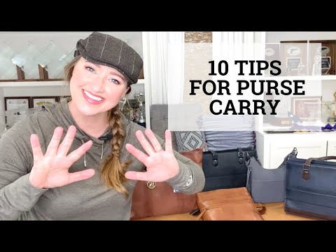 10 consigli per il porto occulto in borsa