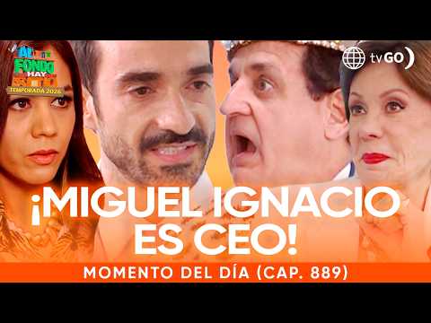 Al Fondo Hay Sitio 13: Juan Pablo encara a Miguel Ignacio y lo ve disfrazado de rey (Capítulo nº889)