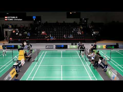 🔴Bodhi Ratana Teja GOTAMA (INA) vs Christian TOMIC (AUT) di Badminton Austrian Open 2022
