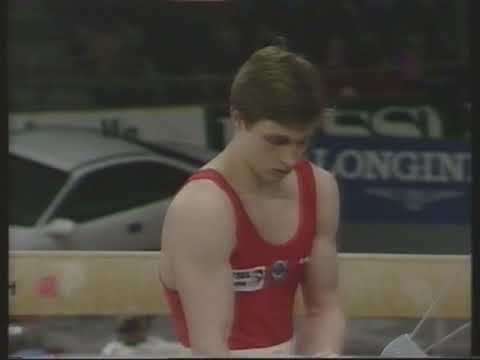 Vitaly Scherbo (URS) - DTB Cup 1991 - Horizontal Bar Final