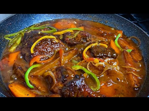Best Tasting Brown Stewed Chicken, Jamaican Style 🇯🇲