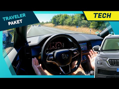 Travel Assist / Traveler Paket im Skoda Kodiaq im Test: Teilautomatisiertes Fahren ausprobiert