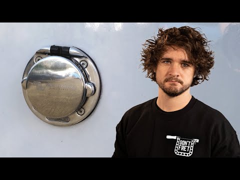 Installing a Victron Shore Power Inlet | Mercedes Sprinter Van Conversion #19