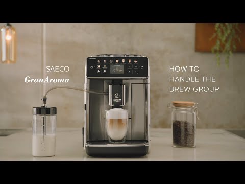 Saeco GranAroma - How to handle the brew group