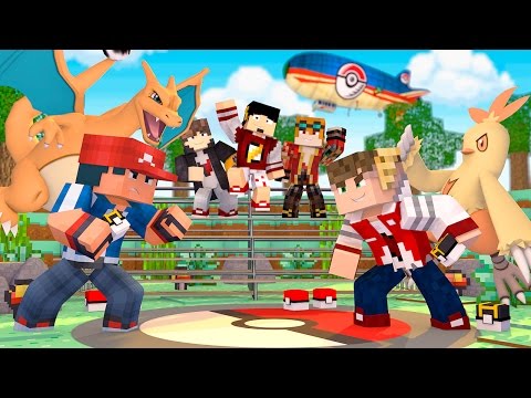Minecraft: PRIMEIRA BATALHA ! - POKEMON CHAMPIONS 2 #01 ‹ PORTUGAPC ›