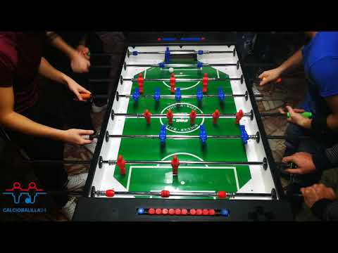 Foosball: Sessa - Comella Vs Di Stasi - Cioli (5 tocchi) | Calciobalilla24