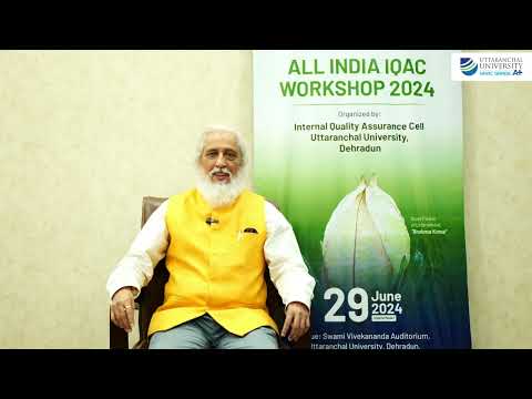Prof. Anil D. Sahasrabudhe video thumbnail