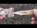 Primitive Tool Kit From a Deer leg