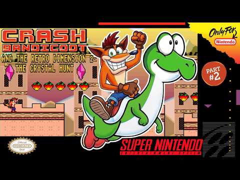 Crash Bandicoot and the Retro Dimension 2 - The Crystal Hunt | World 2