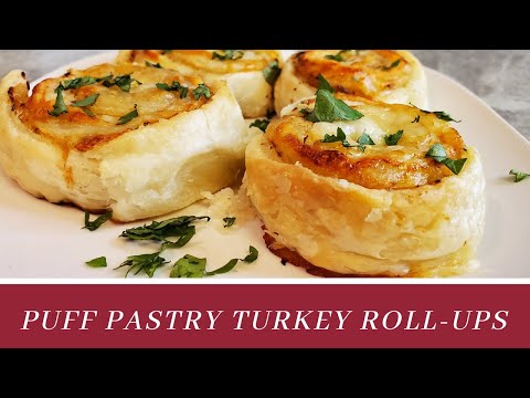 Puff Pastry Turkey Roll-Ups
