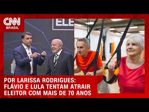 Entenda por que o eleitorado com mais de 70 anos é alvo de Flávio e Lula | BASTIDORES CNN