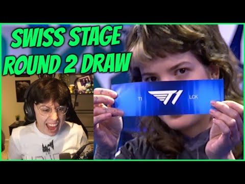 THE BALLS ARE EMPTY | CAEDREL REACTS TO SWISS STAGE DRAW - ROUND 2