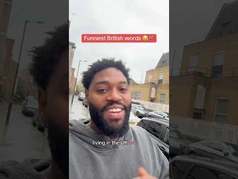 The WEIRDEST British words ever 😂 #londonlife #americanabroad #england #britishculture #ukvsusa