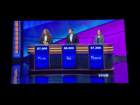 Double Jeopardy, Mike Upchurch Day 2 - 3rd Daily Double & SCORE CHANGE (3/4/20)