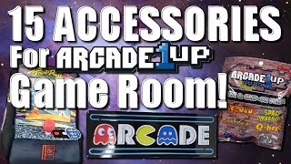 15 Accessories for your Arcade 1Up Game Room!