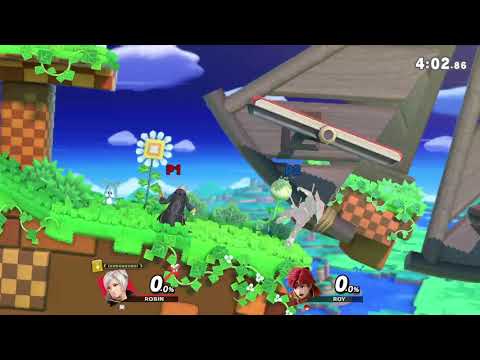 Super Smash Bros Ultimate: Fighting A Skilled Roy Player