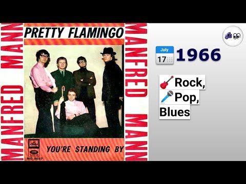 🎵 Manfred Mann - Pretty Flamingo (1966) (4K 👀Visualization)