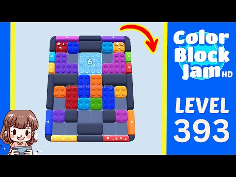 Color Block Jam Level 393 Solution Walkthrough