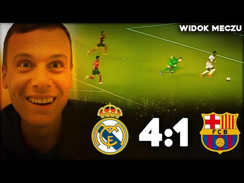 Footroll REACTION With Match View | Real Madrid 4:1 FC Barcelona