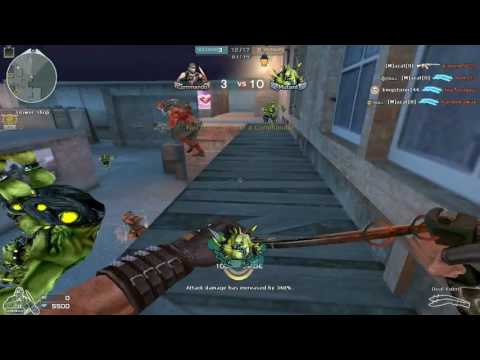 Crossfire NA Rooftops Gameplay with AK-47 S PURE SILVER