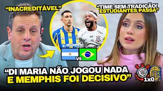 TV ARGENTINA REVOLTADA COM A ELIMINAÇÃO PRO CORINTHIANS E SOBERBA NA LIBERTADORES