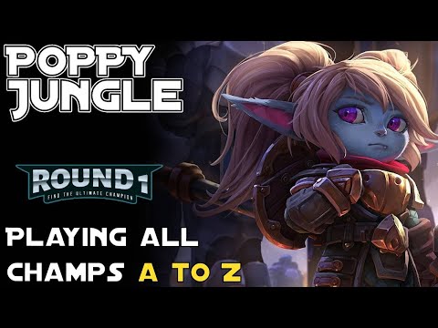 POPPY JUNGLE... but the just Rumble MELTS ME! - Season 12 - League of Legends - Round 1