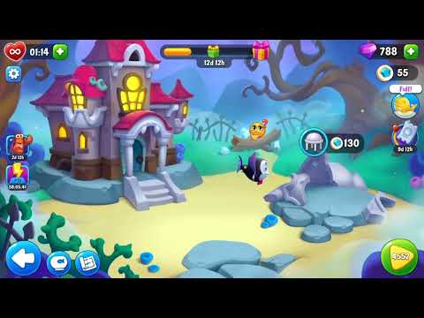 Fishdom 4551 level Gameplay Story