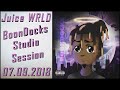 Juice WRLD Recording Boondocks Oh Yeah I Did Full Studio Session Song 07 09 2018