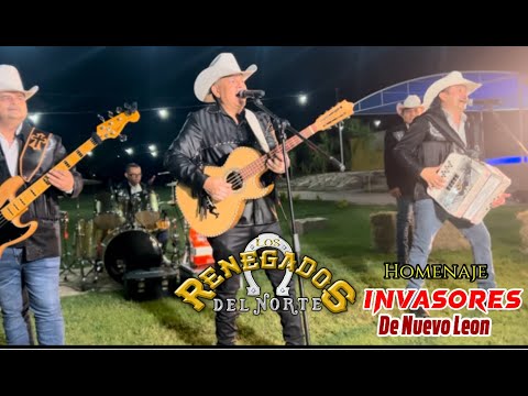 Homenaje a Los Invasores de Nuevo Leon -Los Renegados del Norte- Leyendas Norteñas
