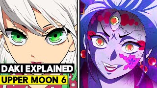 DAKI Upper Moon 6 EXPLAINED! Full Backstory and Powers! - Demon Slayer: Kimetsu no Yaiba