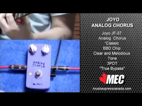 Joyo JF-37 Analog Chorus BBD Chip Set True bypass image 4