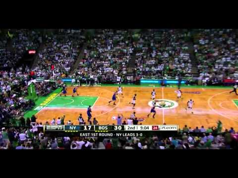 Garnett Fiercely Throws It Down From The Terry Lob (HD)