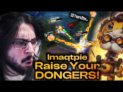 Imaqtpie's INSANE Heimerdinger - FUNNIEST in the WORLD! (RAISE YOUR DONGERS)