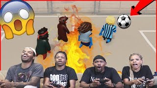 The CRAZIEST Game of Gang Beasts Soccer You'll Ever See!
