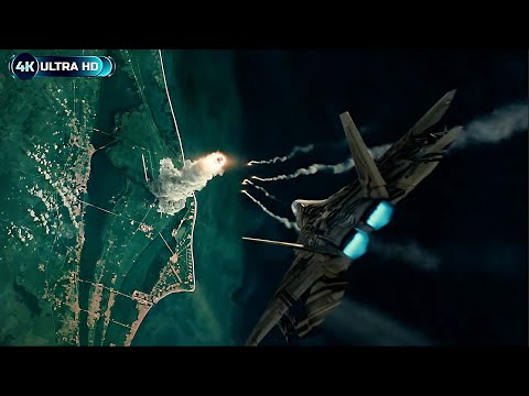 Starscream Blows Up Autobots Ships | Transformers 3 | Dark Of The Moon