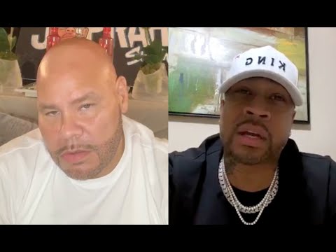 Allen Iverson Talks To Fat Joe About His Lifetime Reebok Deal "I'm Really F'd Up"