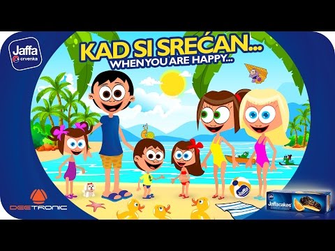 Kad si srecan (If You’re Happy and You Know It) Nursery Rhymes for Kids powered by Jaffa