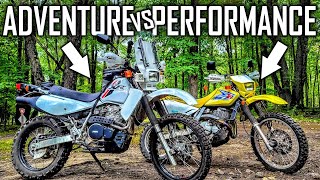 Extreme ADV Test: XR650L ADV Build vs DR650 Performance Build | Road & ATV Trails | Part 1