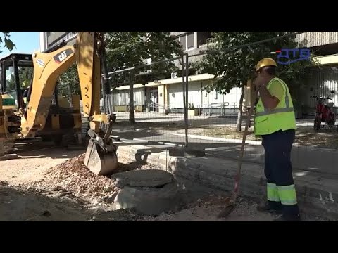 Уређује се 81 паркинг место дуж Булевара ослобођења (Дунав ТВ, 16. 6. 2025.)